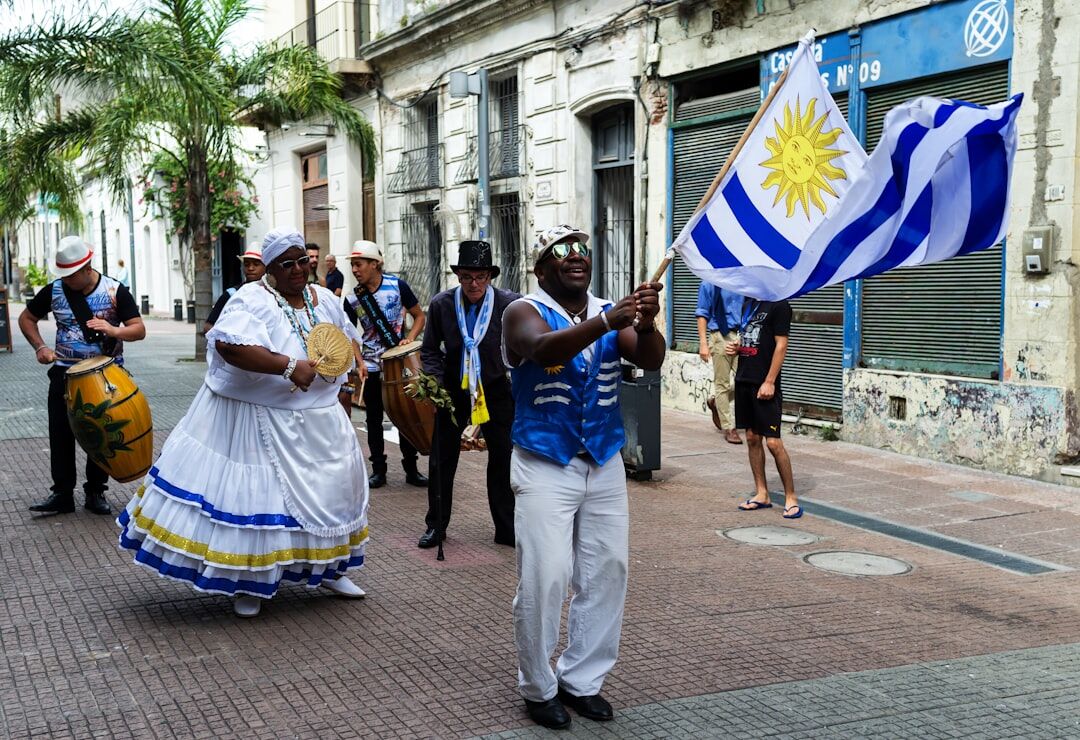 traditional uruguayan festival crowd
